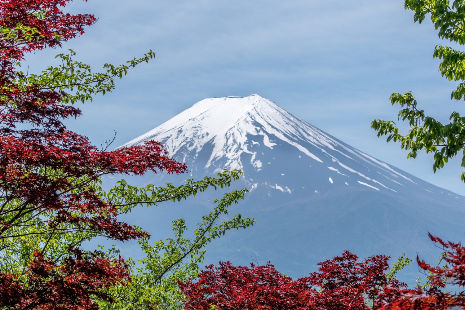 Fudzi vulkans Japana - Japanas viza